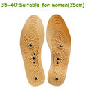Acupressure Magnetic Massage Insoles Foot Therapy Reflexology Pain Relief Shoe Insole