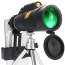 IPRee 12x50 Monocular HD Optic Bak4 Day Night Vision Telescope 1200M/8000M Outdoor Camping