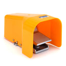 G1/4" Pneumatic Foot Valve 2 Position 5 Way Electrical Switch w/ Protective Cover Nonslip Pressure Control Air Switch Pedals