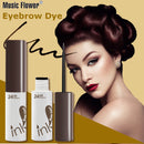 Music Flower Makeup Ink Brow Liquid Eyebrow Dyed Cream Ultra-fine Waterproof For Women