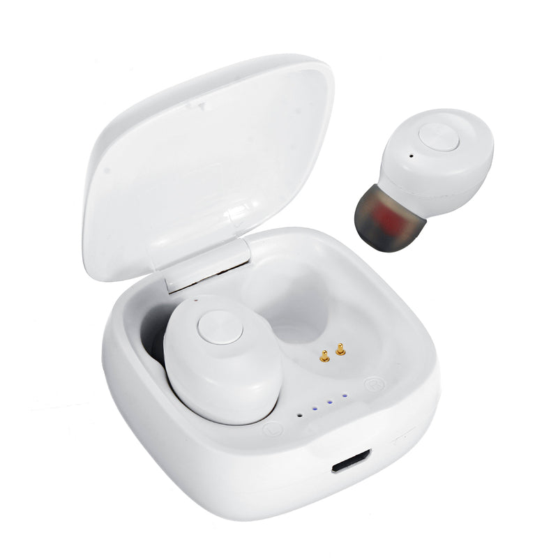 Mini TWS True Wireless bluetooth 5.0 Earphone 5D Stereo IPX5 Waterproof Headphone with Mic