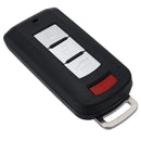 4 Buttons Remote Key Fob Shell Case For Mitsubishi Lancer Outlander 2008-2016