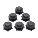 6pcs Spools+6pcs Cap Combo Lawnmower Head Cover For Stihl 25-2 FS 90 100 110 120 130 55 80 83 85