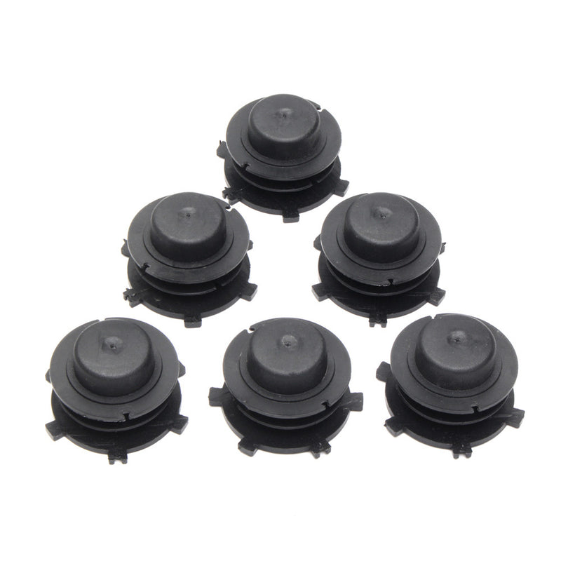 6pcs Spools+6pcs Cap Combo Lawnmower Head Cover For Stihl 25-2 FS 90 100 110 120 130 55 80 83 85
