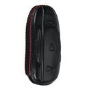 3 Buttons PU Leather Remote Key Case Cover Holder For Tesla Model S