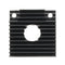 3Pcs Aluminum Heat Sink 40*40*11mm For 3D Printer Extruder