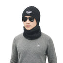 Knitted Neck Warmer Winter Hat Mask Cap Balaclava Scarf Wool  For Men Women