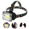 XANES SYT002 850LM COB Headlamp 3 Modes Night Warning Light Camping Hunting Portable Emergency Lantern 18650