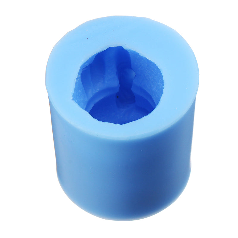 3D Christmas Tree Deer Silicone Soap Moulds Candle Making Tools Chocolate Mould