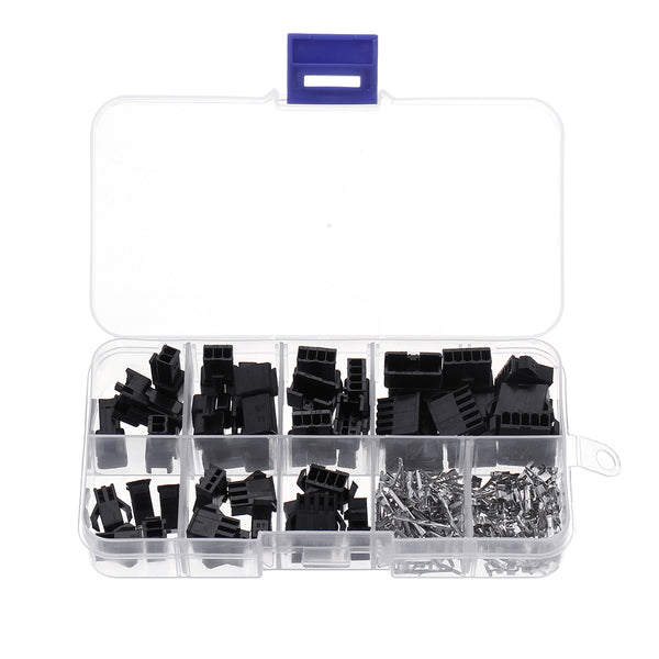 600pcs 2.54mm Dupont Terminal Male/Female Pin SM2.54 Cable Plug 2/3/4/5 Pin Electrical Jumper Header Housing Wire Connector Kit