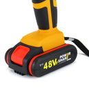 Raitool 48VF Cordless Electric Impact Drill Rechargeable 3/8 inch Drill Screwdriver W/ 1 or 2 Li-ion Battery