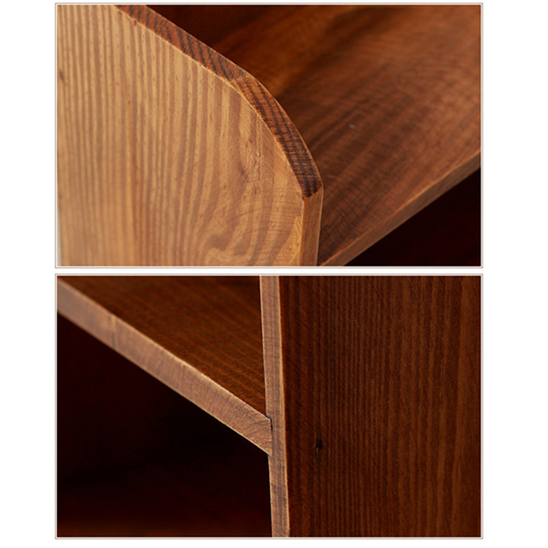 Wooden Wall Shelf Storage Holder Free Stand Desktop Organiser Decor Display Bracket Unit