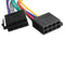 AU Car Side Trim Double Din Dash Facia Fascia Kit +ISO Wiring Harness For Toyota