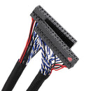 30P to 30P DuPont 36P to 36P 2CH 8-bit 10-bi LVDS Screen Line Adapter Cable 120HZ For LCD Driver Board