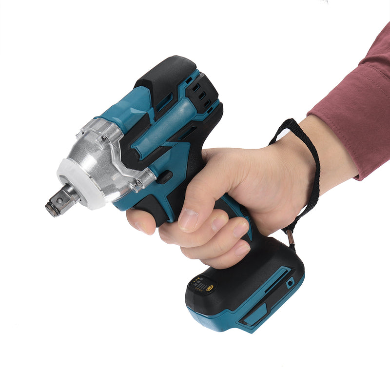 18V 0-3200RPM Cordless Impact Wrench Driver Brushless Motor With LED Light Electric Wrench Adapted To Makita DTW285Z