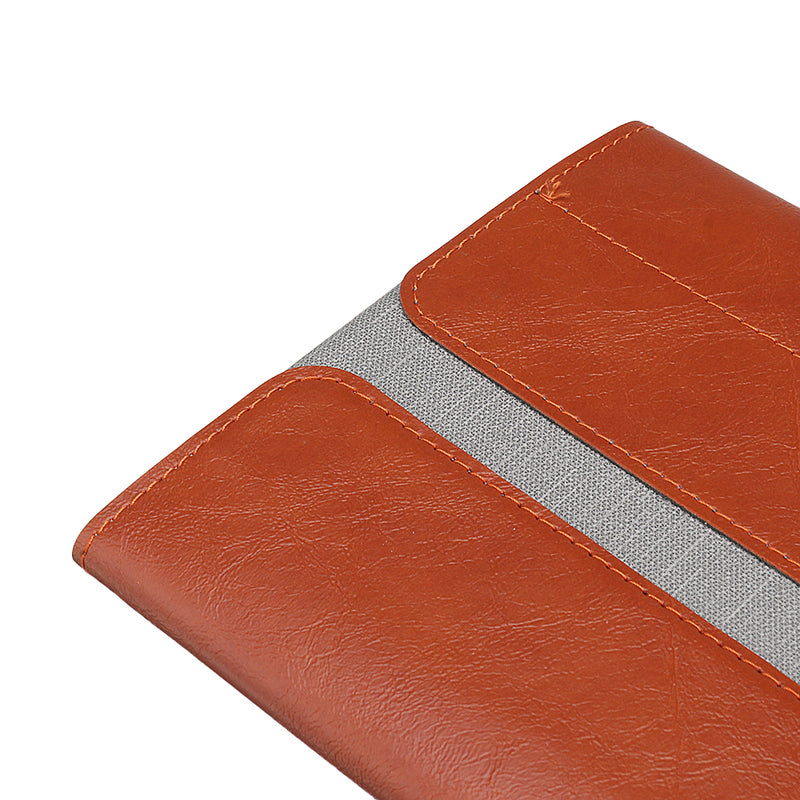 PU Leather Protective Folding Tablet Case for 7" ONE NETBOOK One Mix 2/2S Tablet - Brown