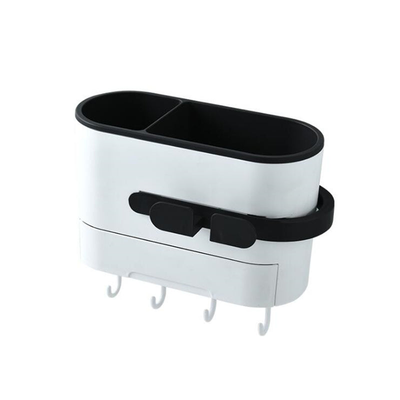Toilet Shelve Hair Dryer,Curling Wand or Straightener Comb Holder Bathroom Wall Mount Stand Set Wall Hanger