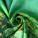 4PCS 3D Peafowls Dream Bed Bedding Sets Pillow Cover Sheet Bedroom Decor Set