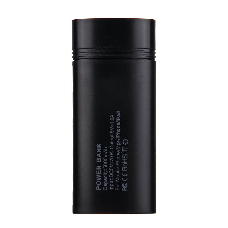 HAWEEL DIY Portable 5600mAh Power Bank With Indicator Light For Samsung S8 iphoneX 8/8Plus Xiaomi mi5 mi6