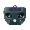 Solar Ultrasonic Pest Animal Repeller LED PIR Motion Bird Cat Rat Dog Repellent Pest Repellent with LED Flashing Light