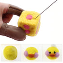 36 Colors Retro Merino Wool Fibre Roving Sewing Kit for Needle Felting