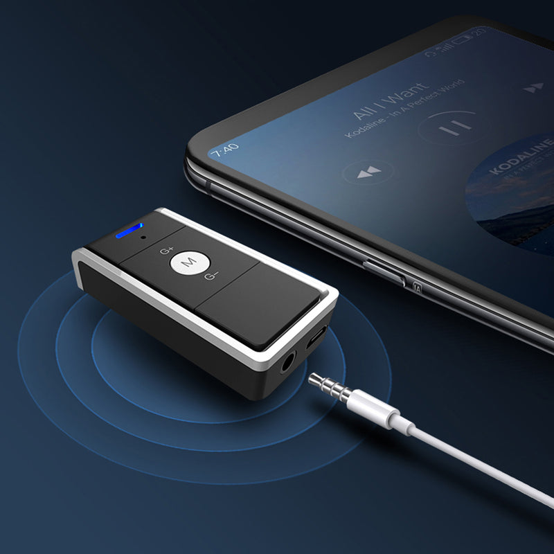 Bakeey Wireless bluetooth 4.1 Receiver Audio Stereo Music Home Car 3.5mm AUX Adapter