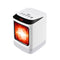 NFJ-001 800W Desktop Portable Colorful Night Light Heater Electric Warmer Remote Control Timing Household Small PTC Air Heater
