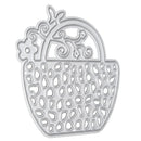 Flower Basket Metal DIY Cutting Dies Stencil Scrapbook Album Paper Card Embossing Craft Gift