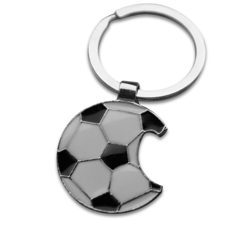 Honana Football Metal Key Beer Bottle Opener World Soccer Cup Fans Key Chains Home Club Decoration