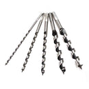 Drillpro 6pcs 6-20mm Wookworking Auger Drill Bit Set Length 230mm Woodworking Drilling Bits