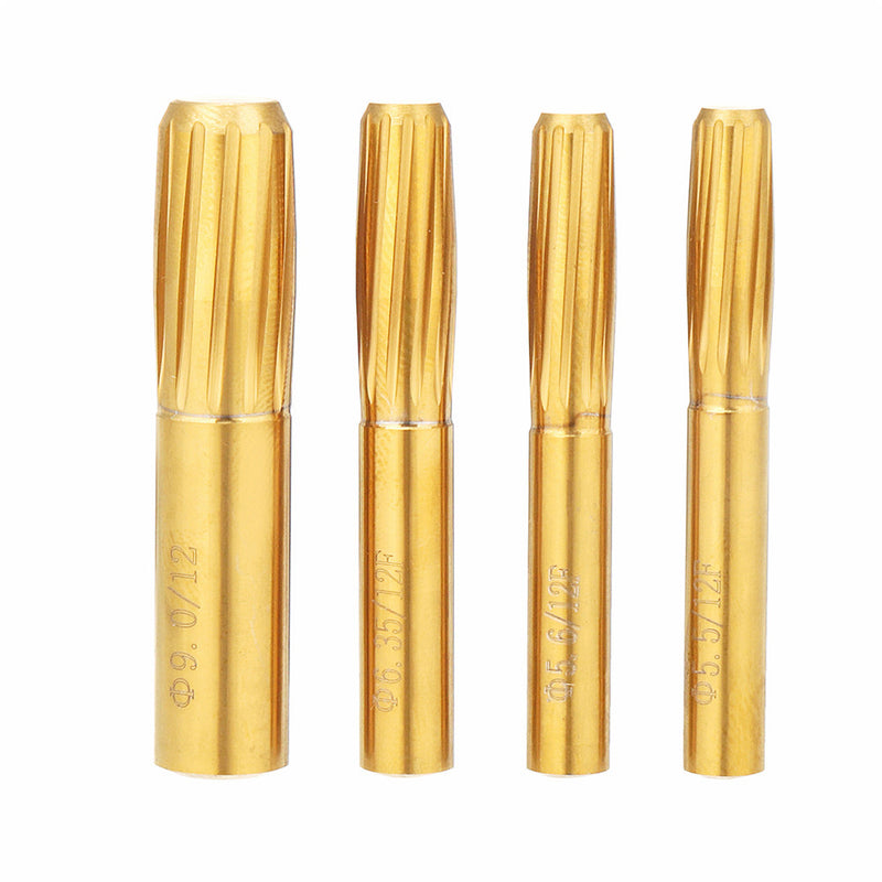 12 Flutes 5.5mm-9.0mm Rifling Button Hard Alloy Chamber Helical Machine Reamer Tool