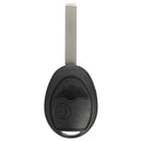 2 Buttons Remote Key Case Shell Repair Battery For BMW Mini One S Cooper R50