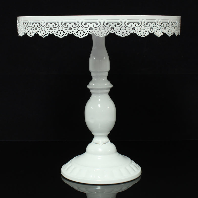 White Round Cake Cupcake Stand Modern Dessert Wedding Birthday Party Event Decorations