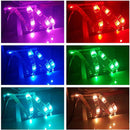 1M 2M 5050 USB RGB Waterproof LED Strip Light With 20 Keys Remote Control DC5V