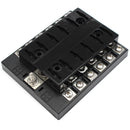 32V 12 Way Terminals Circuit Car Boat ATC ATO Breaker Fuse Box Block Holder