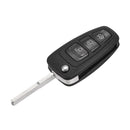 Remote Folding Flip Key Fob Shell Case 3 Buttons w/ Blade for Ford Focus 2 3 Fiesta Mondeo