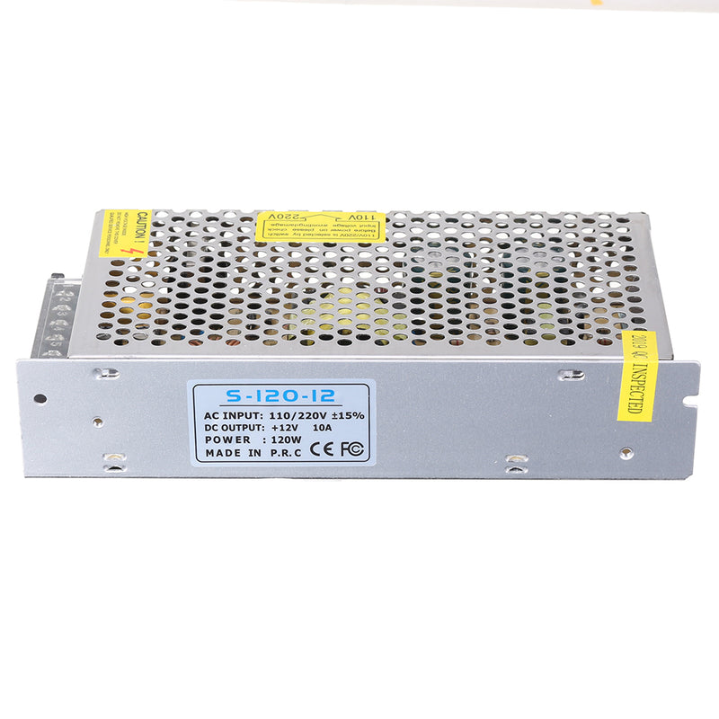 AC110V/220V to DC12V 10A 120W Switching Power Supply 198*98*42mm