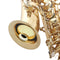 SLADE ABS Acoustic Sax Mute Dampener Silencer for Alto Saxophone Sax Woodwind Instruments Parts