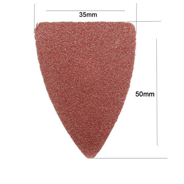 51pcs Finger Sanding Sheets Pads Paper Set For Fein Multimaster Bosch Oscillating Multitool