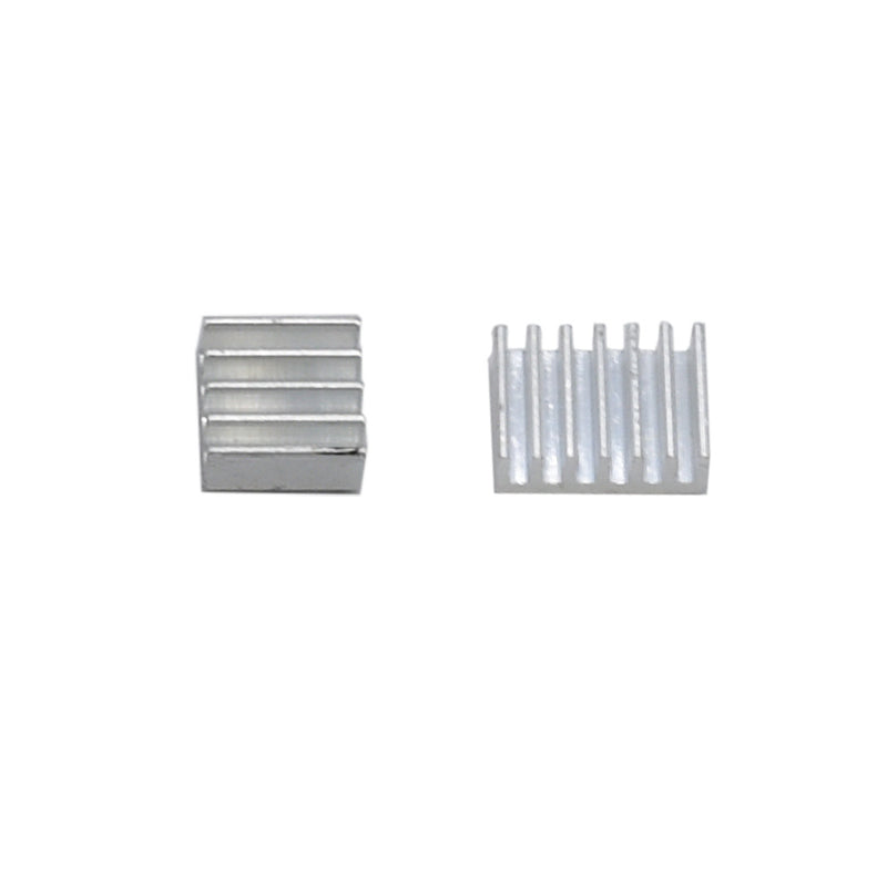4pcs Silver Thin Copper Aluminum Heatsink for Raspberry Pi 4B