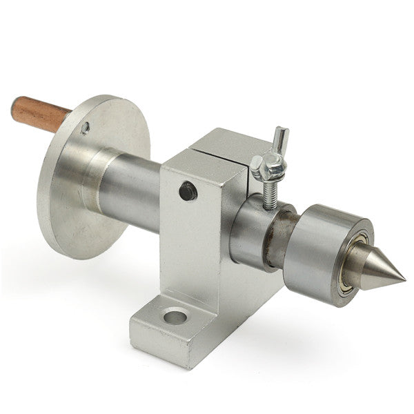 Adjustable Double Bearing Live Revolving Centre DIY for Mini Lathe Machine Woodworking Tool