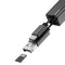 Baseus 2 in 1 TF Micro SD Card Reader OTG Adapter Type C Charging Data Cable for Smart Phone Tablet