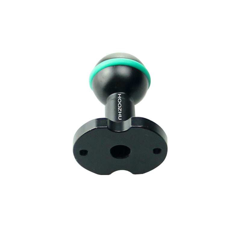HOOZHU S15 24.5 Camera Ball Head Connecting Bracket Support for Diving Light Diving Flashlight Arm
