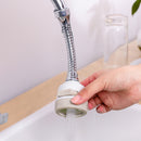360 Rotatable Faucet Sprayer Attachment Kitchen Tap Head ABS Water Faucet Sprayer Splash Filter Nozzle Adapt for Kitchen Bathroom Faucet