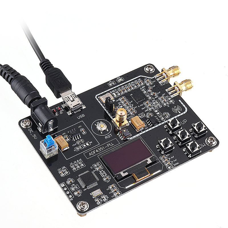 Geekcreit Signal Generator Module 35M-4.4GHz RF Signal Source Frequency Synthesizer ADF4351 Development Board