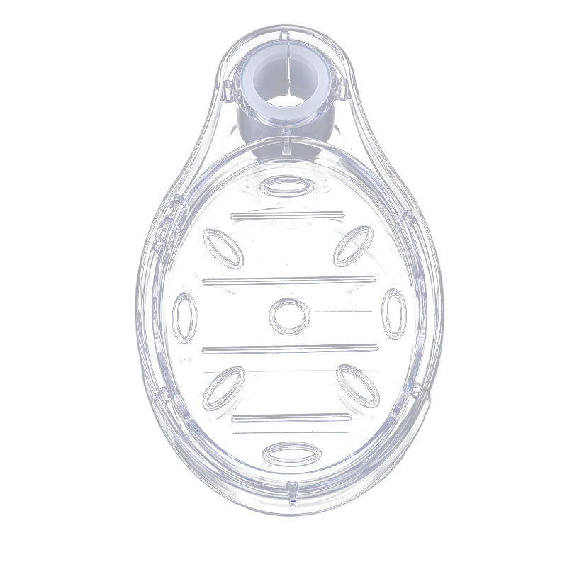 Shower Rail Soap Dishes ABS Plastic Transparent Soap Box Holder Pallet Bath Shower Rod Soap Rack