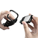 LUSTREON USB Rechargeable Fold Dimmable 4 LED Eye-Care Reading Book Light Clip on for Kindle IPad