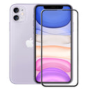 Enkay 0.2mm 3D Titanium Curved Edge Tempered Glass Screen Protector + Rear Camera Lens Protector For iPhone 11 6.1 Inch