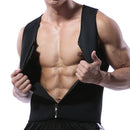 Sweat Sauna Body Shaper Men Vest Thermo Neoprene Trainer Sliming Waist Belt Tracksuit Up Grade