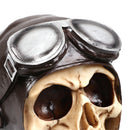 Halloween Skull Head Skeleton Ornament Devil Bones Statue Halloween Sculpture Desktop Decorations